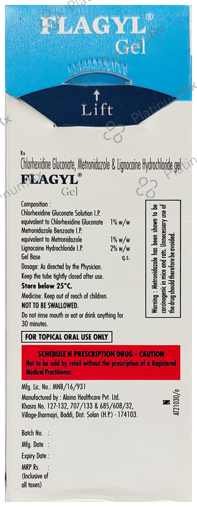 Flagyl Dental Gel 20gm