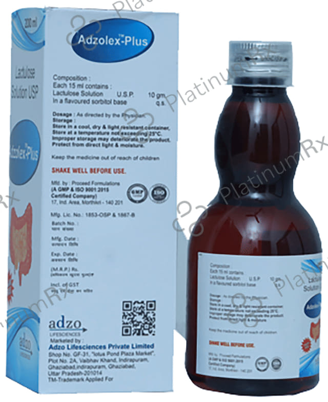 Adzolex Plus 10000mg Oral Solution 200ml