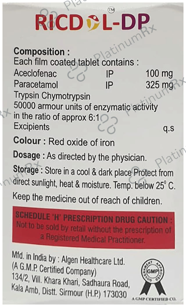 Ricdol DP Tablet 10s