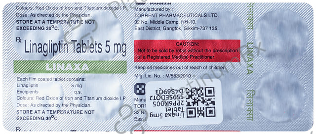 Linaxa 5mg Tablet 10s