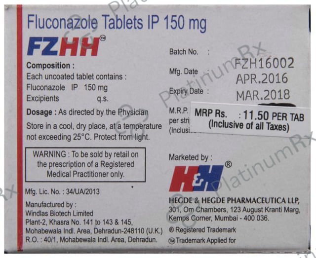 FZHH 150mg Tablet 1s