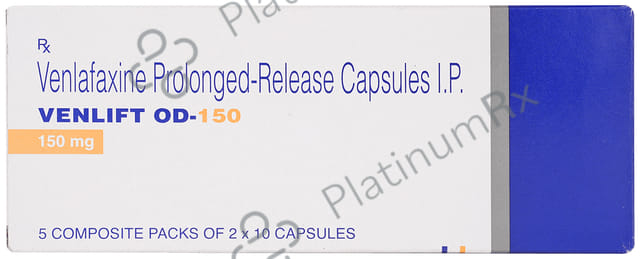 Venlift OD 150mg Capsule PR 10s
