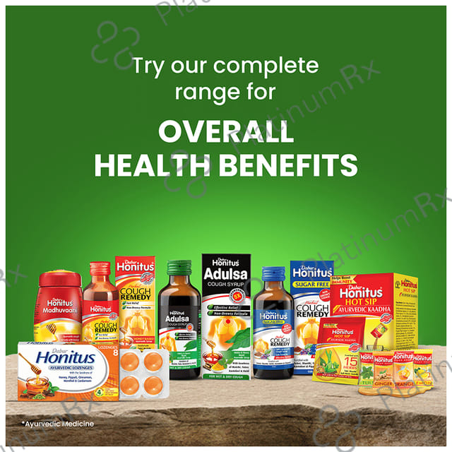 Dabur Honitus Adulsa Cough Syrup 100ml
