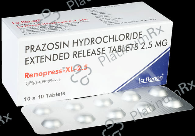 Renopress XL 2.5mg Tablet 10s