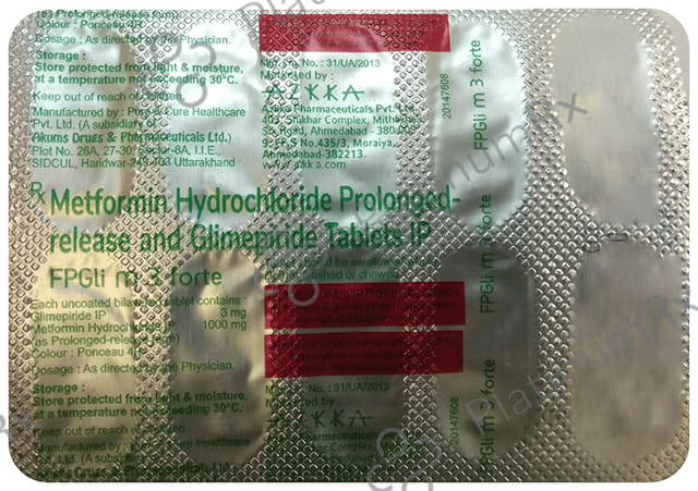 Fpgli M 3 Forte Tablet PR 10 tablets