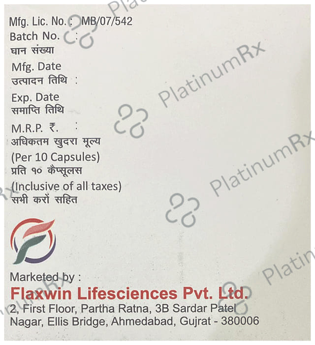 Priwin MSR 75mg/750mcg Capsule 10s