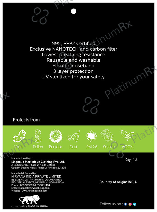 Airific XL Dobby 2.0 Anti Viral & Anti Pollution Mask