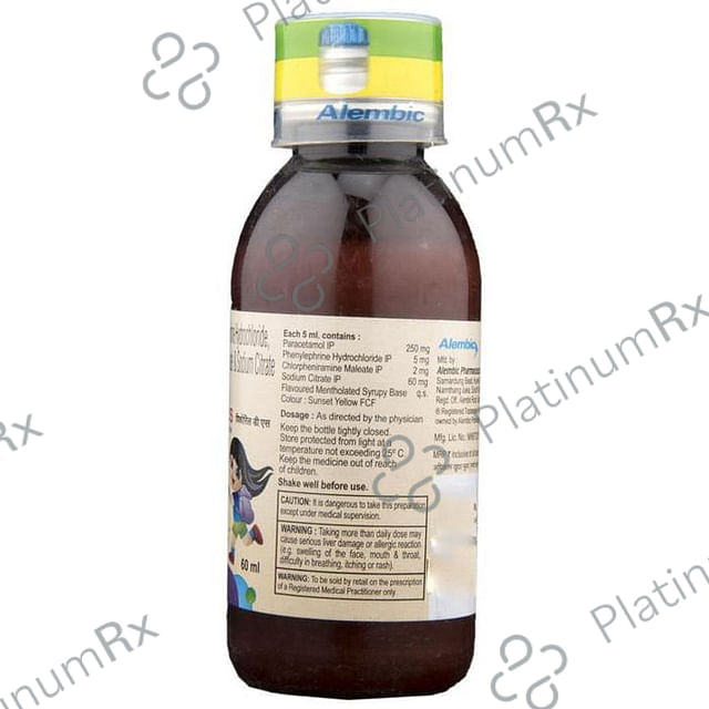 Wikoryl DS Syrup Orange 60ml