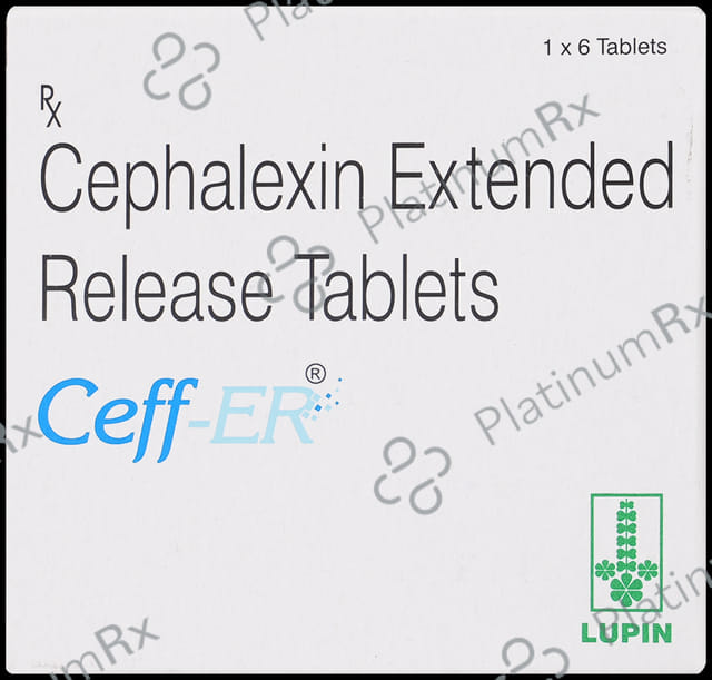 Ceff 750mg Tablet ER 6s