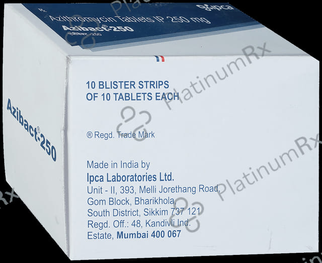 Azibact 250mg Tablet 10s
