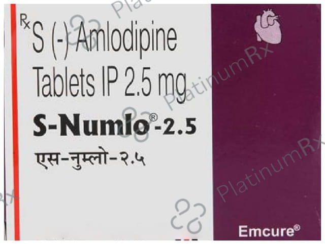 S Numlo 2.5mg Tablet 15s