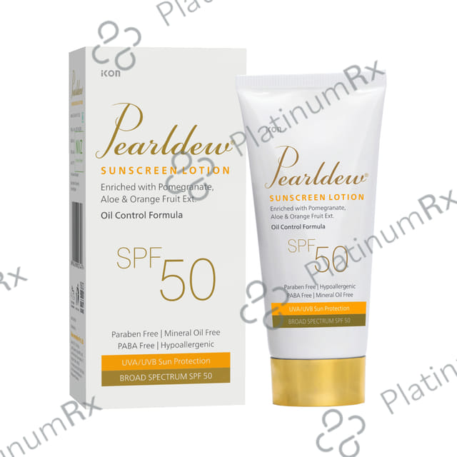 Pearldew Sunscreen SPF 50 Lotion 50ml