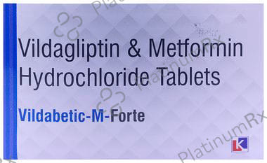 Vildabetic-M Forte Tablet