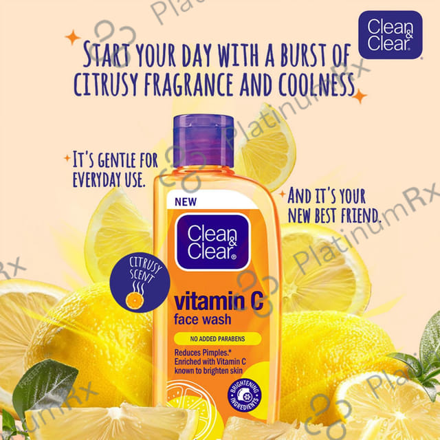Clean & Clear Vitamin C Face Wash 150ml