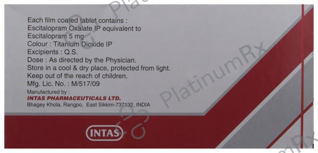 Rexipra 5mg Tablet 10s