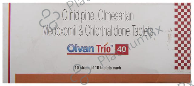 Olvan Trio 40/10/12.5mg Tablet 10s