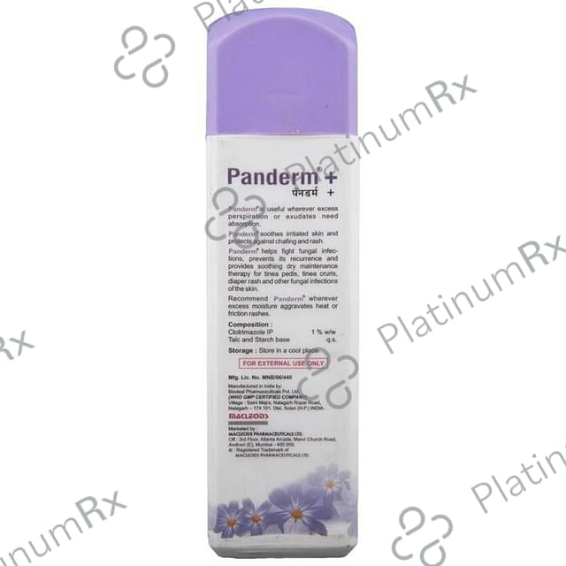 Panderm Plus Dusting Powder 100gm