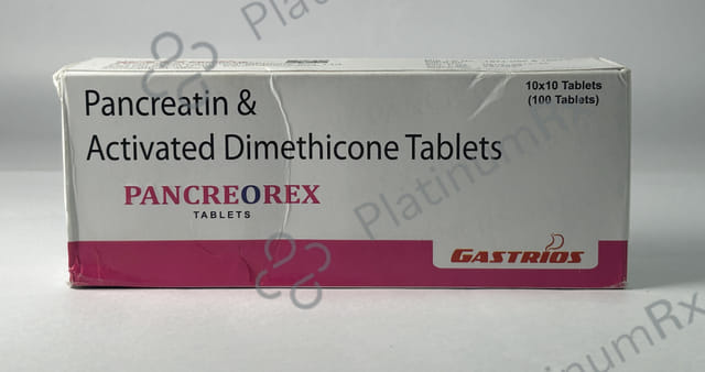 Pancreorex 80/170mg Tablet 10s