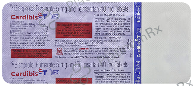 Cardibis T 5/40mg Tablet 10s
