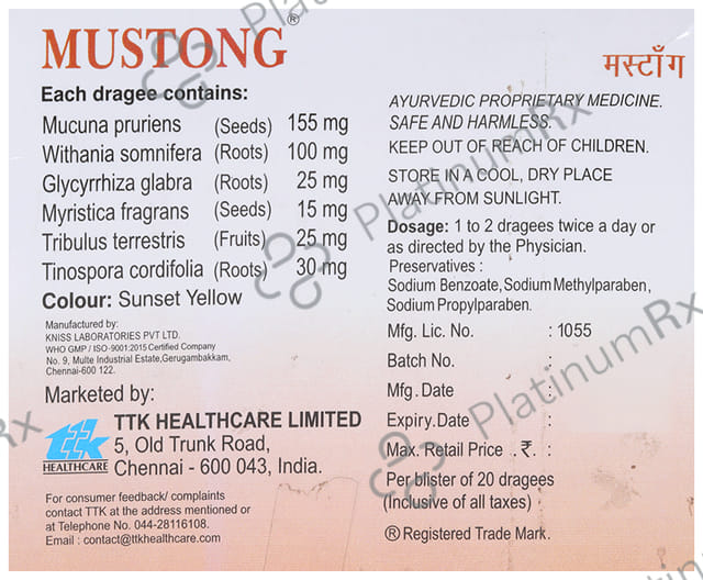 Mustong Tablet