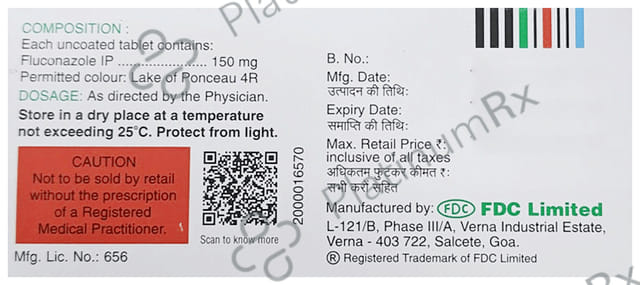 Zocon 150mg Tablet 10s