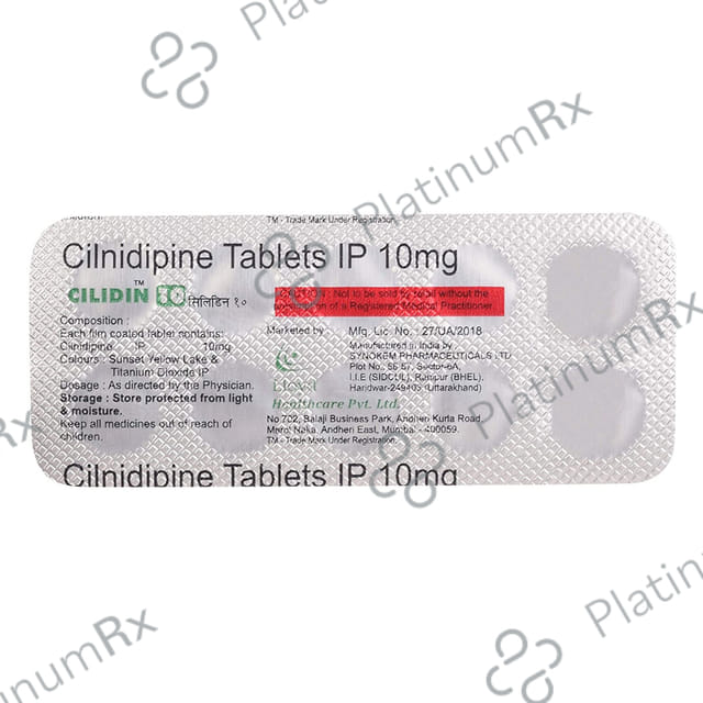 Cilidin 10mg Tablet 10s