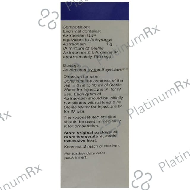 Azenam 1gm Injection