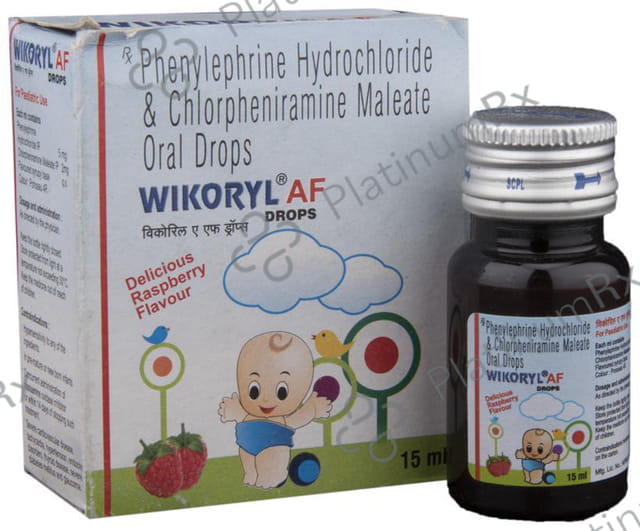 Wikoryl AF 2/5mg Drops 15ml