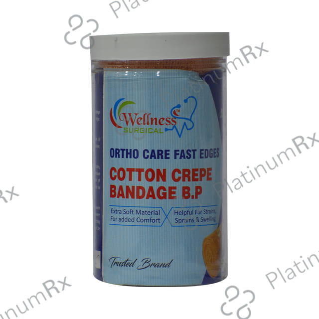Wellness Surgical Ortho Care Fast Edges Cotton Crepe Bandage
