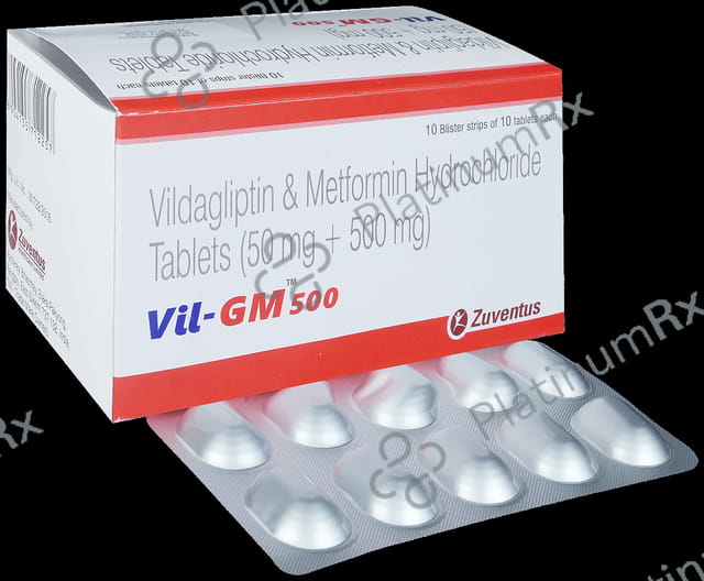 Vil GM 500mg Tablet 10s