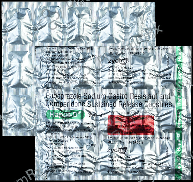 Happi D 30/20mg Capsule SR 15s