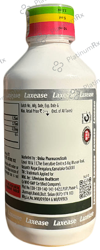 Laxease Oral Suspension Sugar Free 170ml