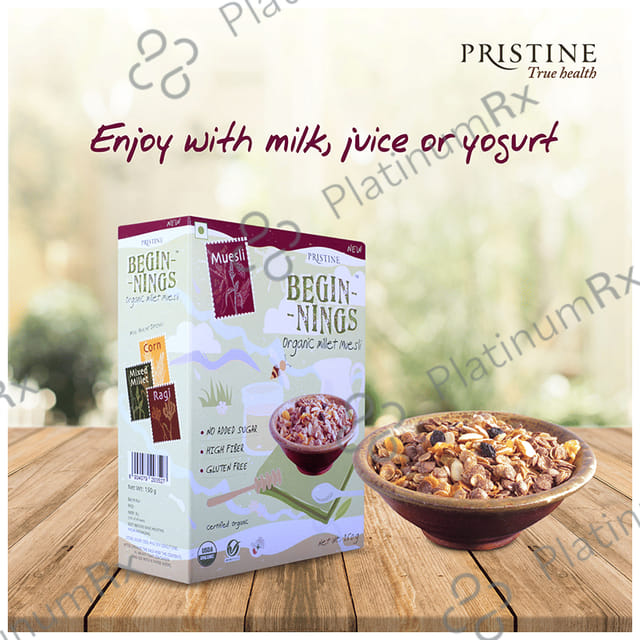 Pristine Beginnings Organic Millet Muesli 150 gm