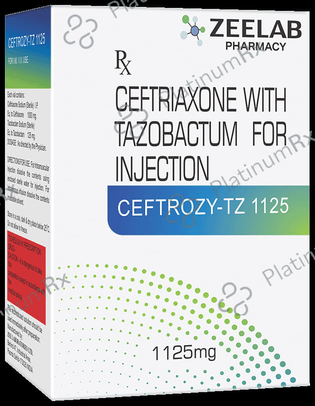 Ceftrozy TZ 1125mg Injection 1s
