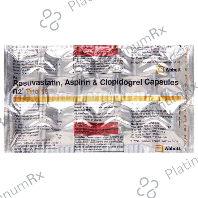 R2 Trio 10mg Capsule 10s