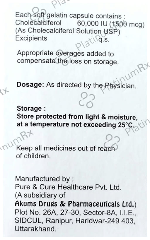 Clintal 60K Soft Gelatin Capsule