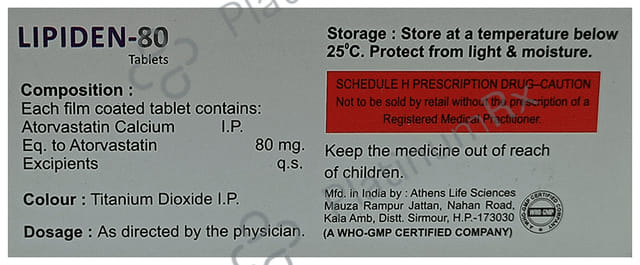 Lipiden 80 Tablet
