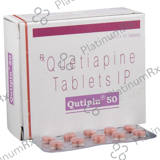 Qutipin 50mg Tablet 10s