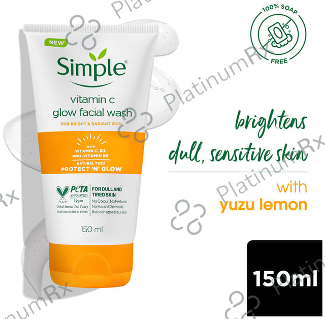 Simple Vitamin C Glow Face Wash