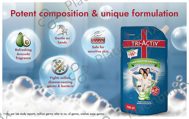 Tri Activ Germ Protection Handwash 750ml
