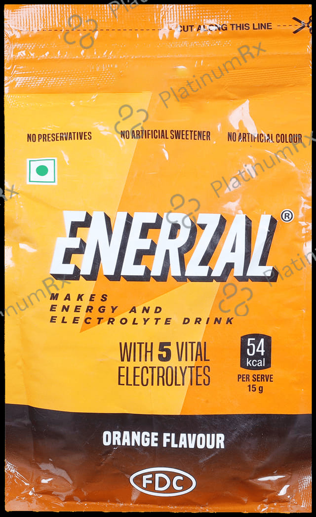 Enerzal Electrolyte Drink - Flavour Powder Orange