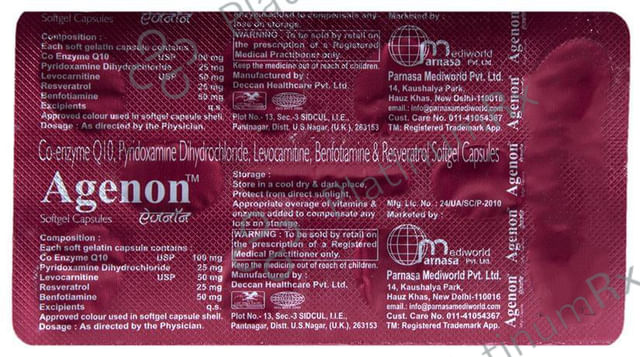 Agenon Softgel Capsule 10s