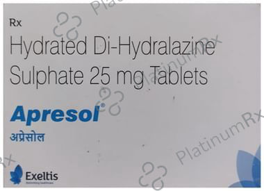 Apresol 25mg Tablet 30s