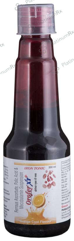 Orofer XT+ 30mg/500/500mcg Suspension 200ml