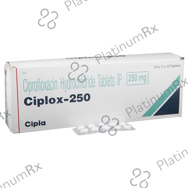 Ciplox 250mg Tablet 10s