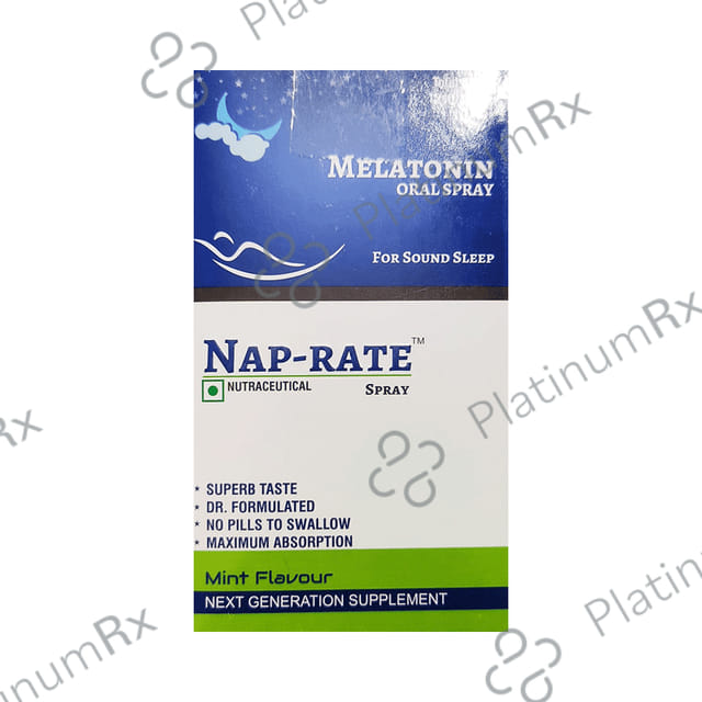 Nap-Rate Melatonin Oral Spray Mint