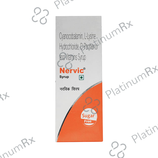 Nervic Syrup Sugar Free