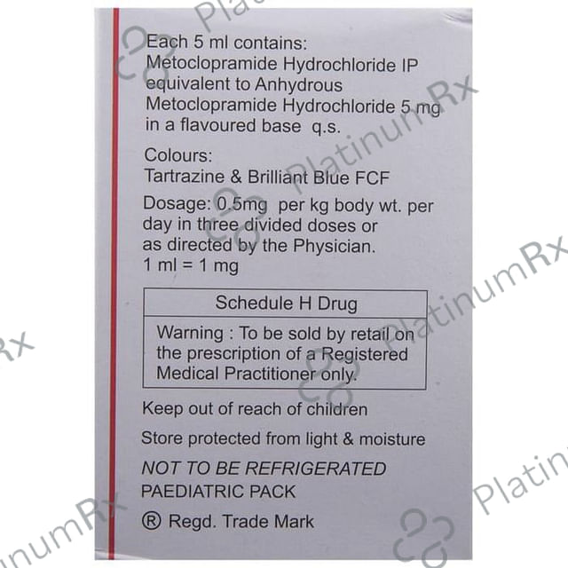 Perinorm 5mg Syrup 60ml
