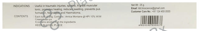 LDD Bioscience Arnica Ointment