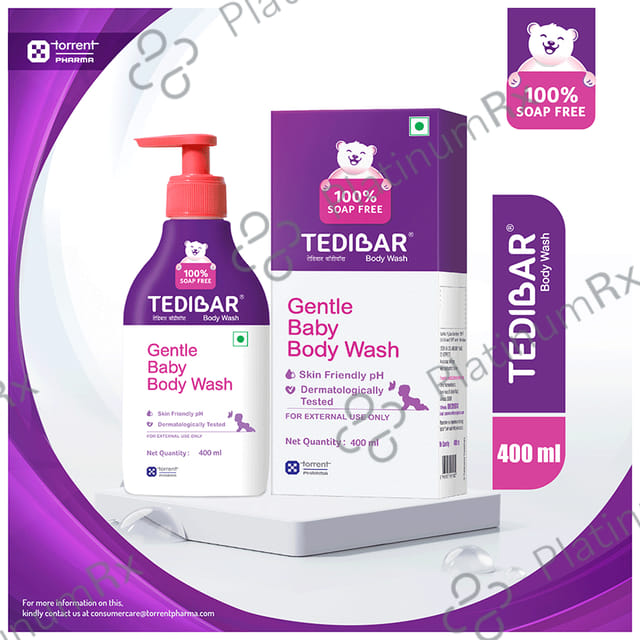 Tedibar Gentle Baby Body Wash 400ml